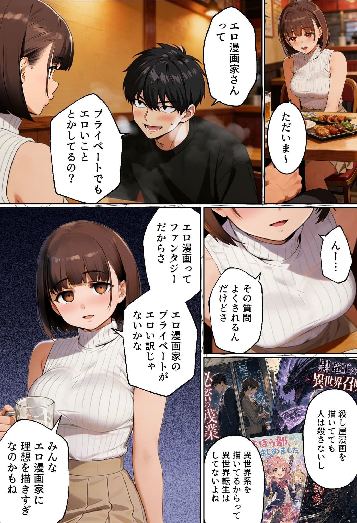 【実話】マチアプでコミケ帰りのムチムチ女エロ漫画家とマッチして、エロ漫画みたいなセックスした話www サンプル 4