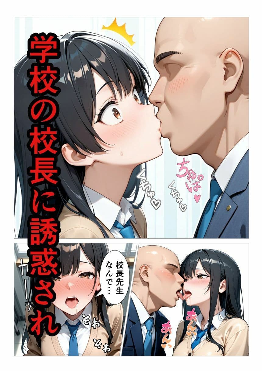 特待生の美少女女子校生が悪徳校長にメス堕ち サンプル 2