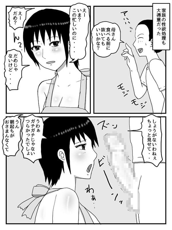 家事に息子の性処理が含まれるのがあたりまえの世界 サンプル 2
