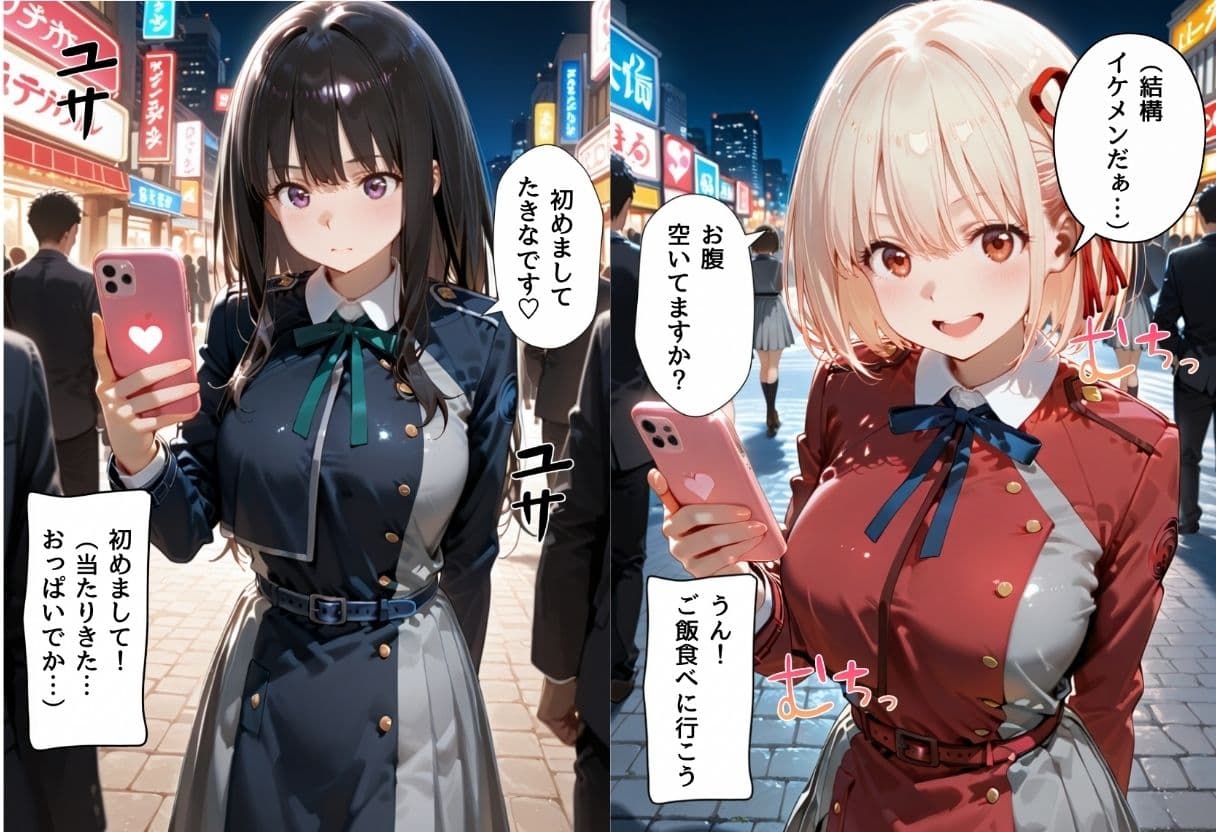 マッチングアプリで出会った美女をメス堕ち話リ○リスリコイル編 サンプル 1