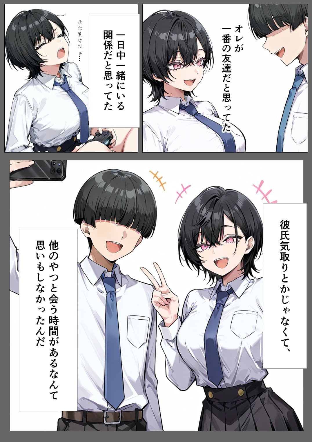 孕トモ-いつの間にか孕んでいた親友- サンプル 2