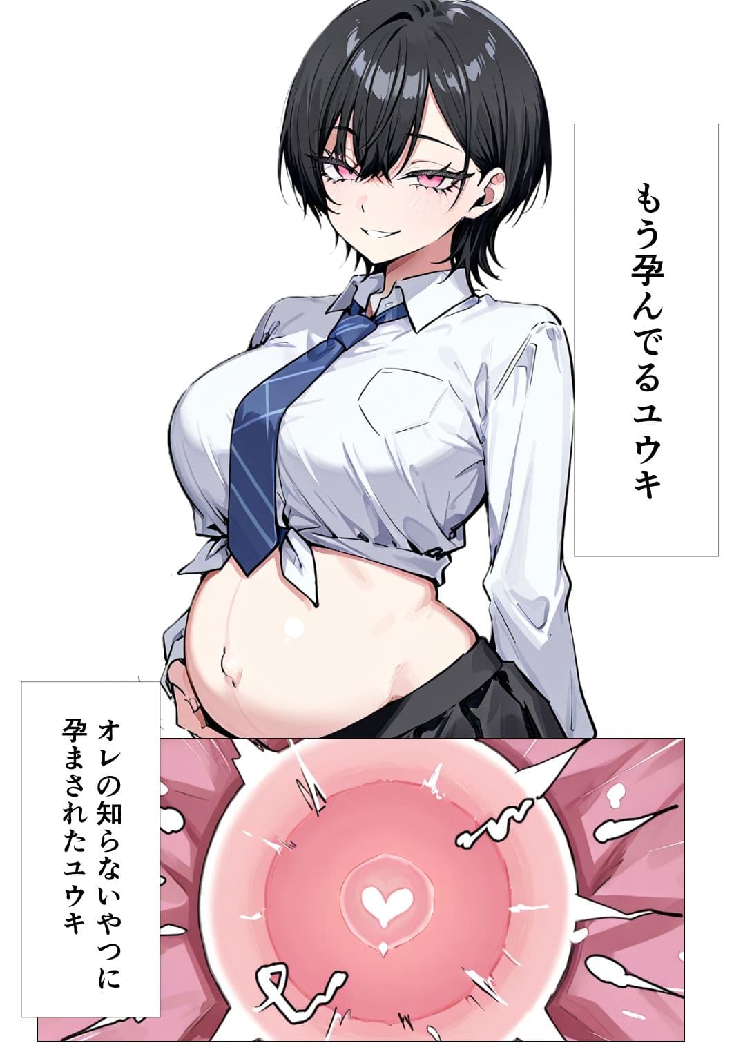 孕トモ-いつの間にか孕んでいた親友- サンプル 4