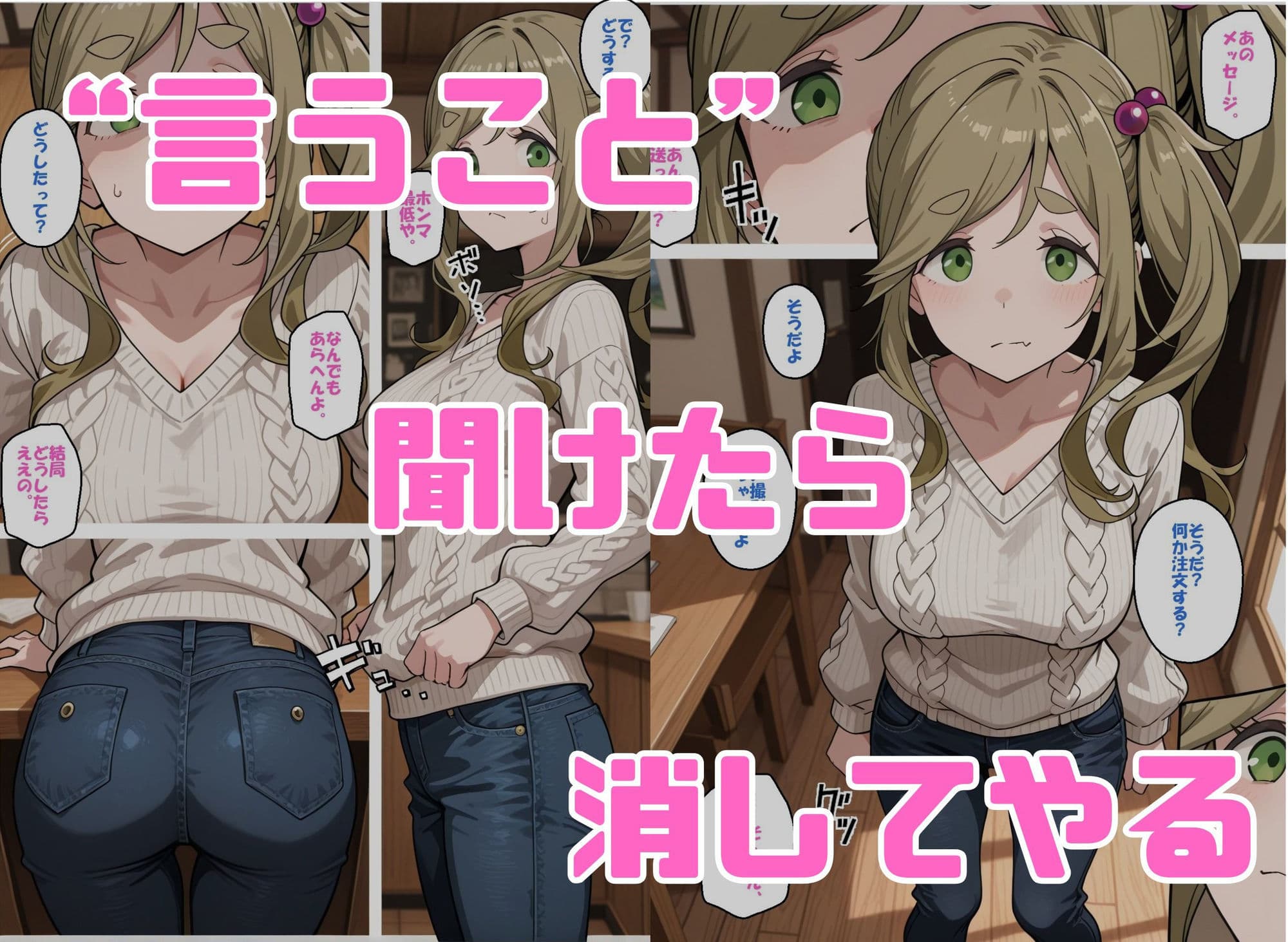 寝取られ女子 弱みをネタに支配された 犬〇あおい サンプル 2