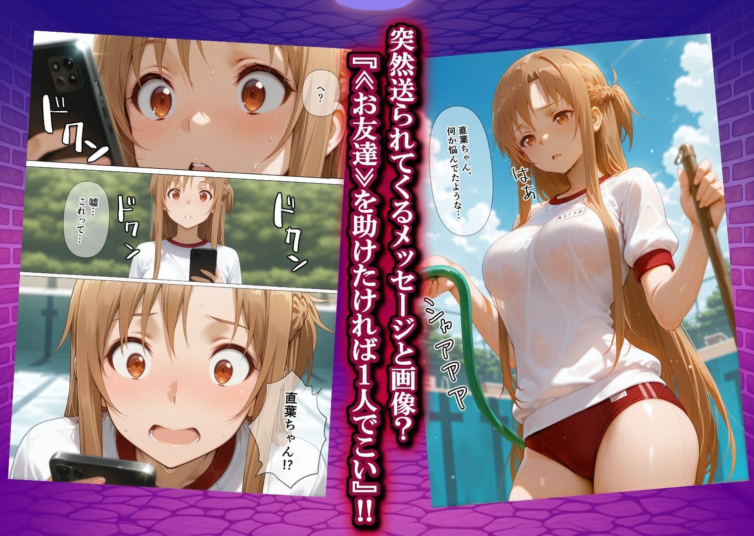 弱みを握られ製奴● 肉便器にされアヘ顔快楽地獄 女騎士編 サンプル 2