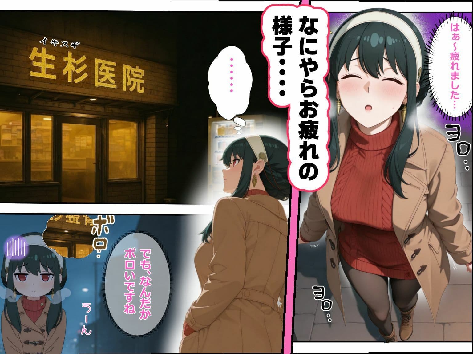 （偽）人妻が仕事帰りに立ち寄った医院で処女喪失 サンプル 1