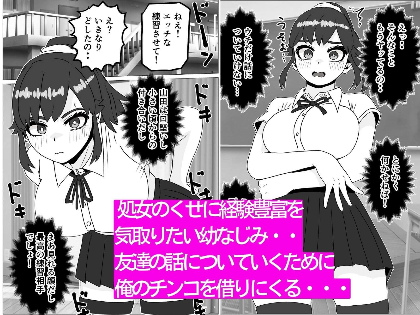 俺の幼なじみは処女のくせに経験豊富を気取りたい サンプル 1