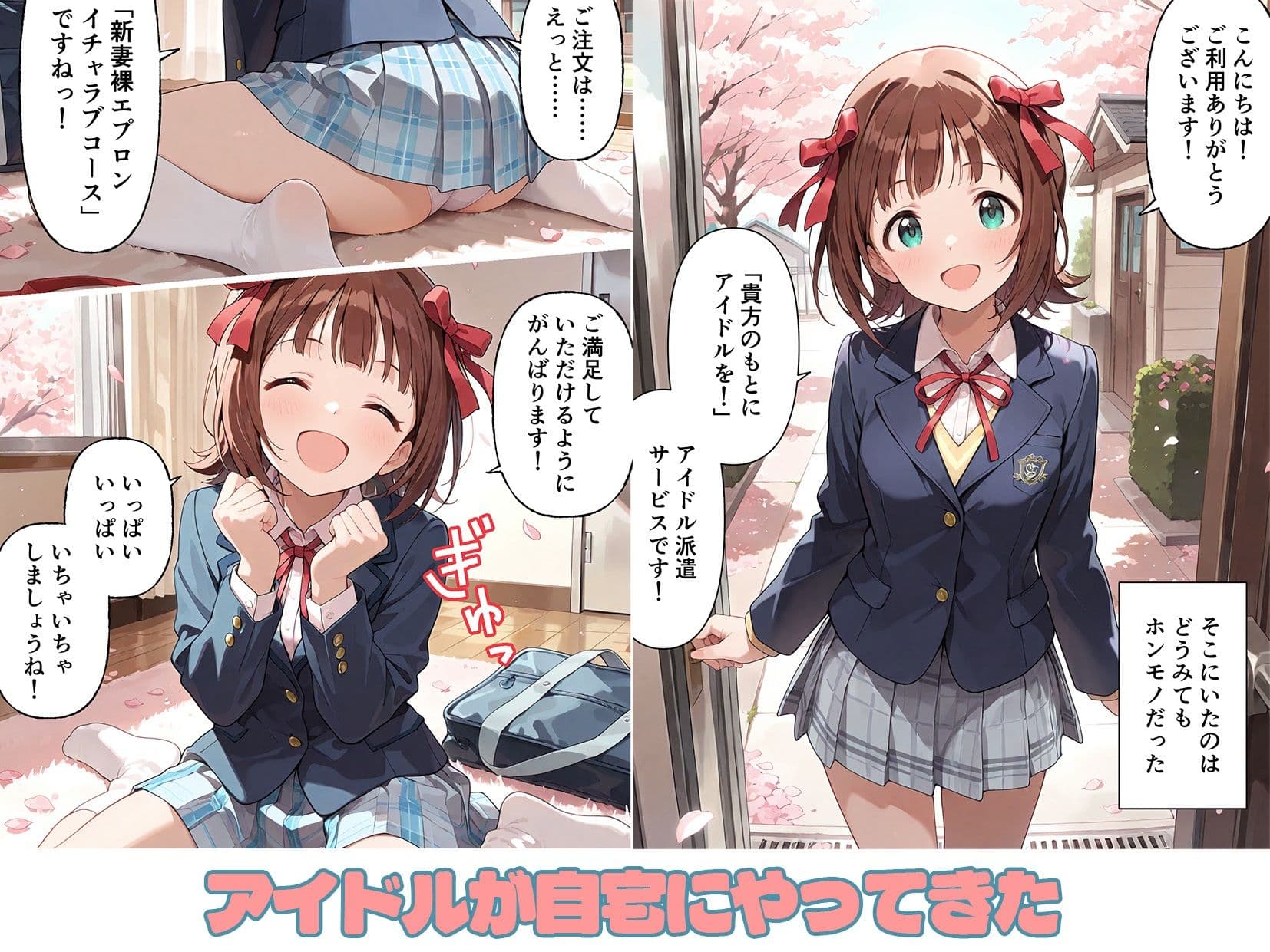 VIPファン限定！あなたのうちへアイドルをお届けします！ サンプル 1