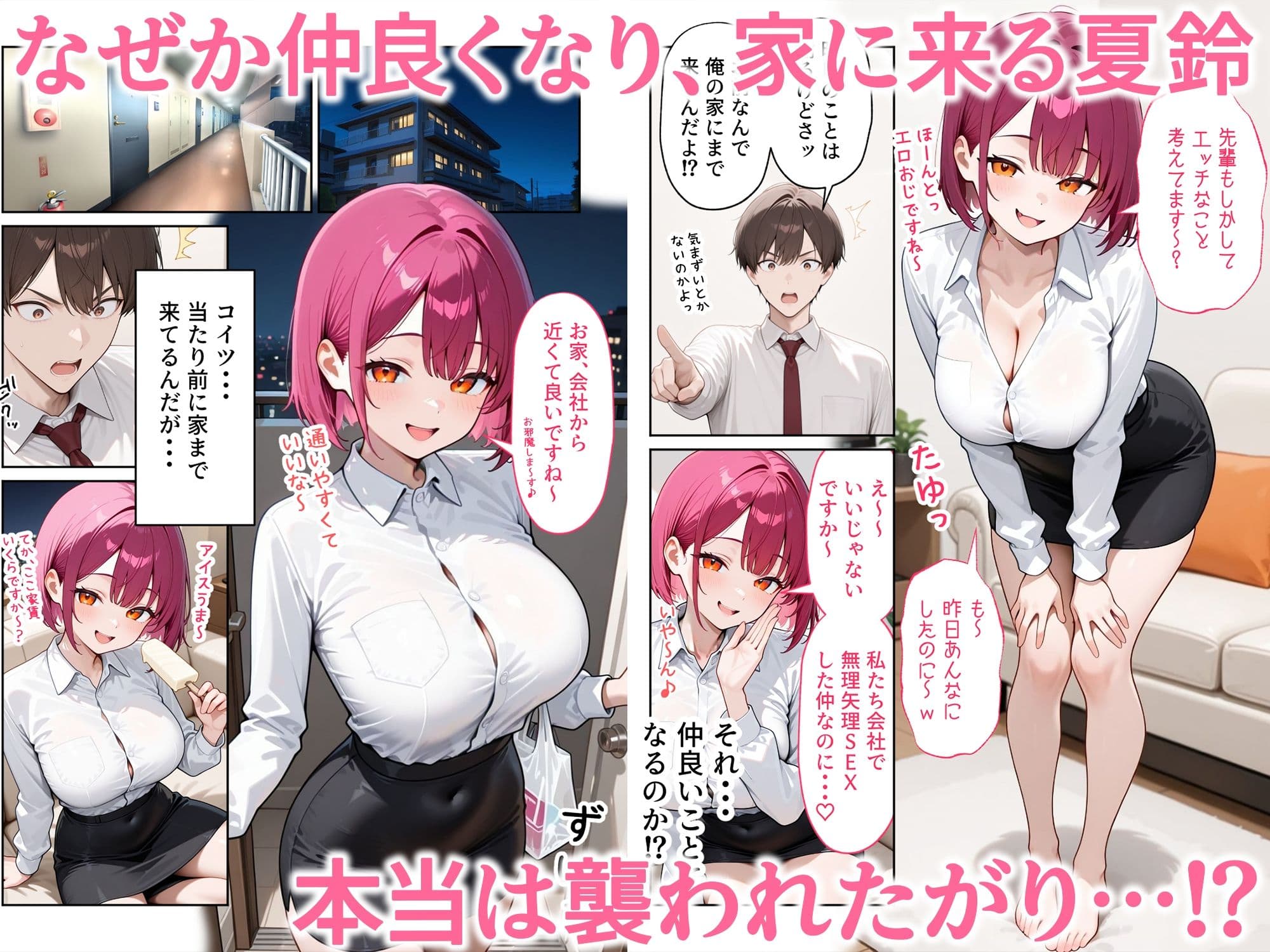 ウザ可愛い風俗嬢が新卒OLとして俺の部下になった話 サンプル 8