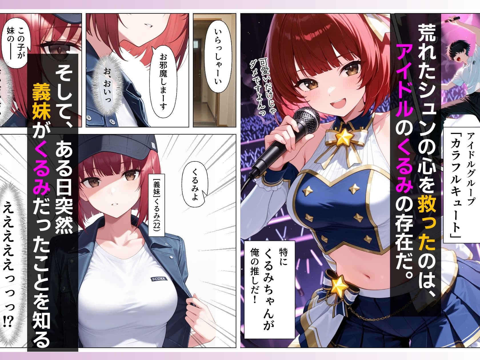 推しのアイドルは義妹？？理性崩壊の禁断背徳セックス サンプル 1