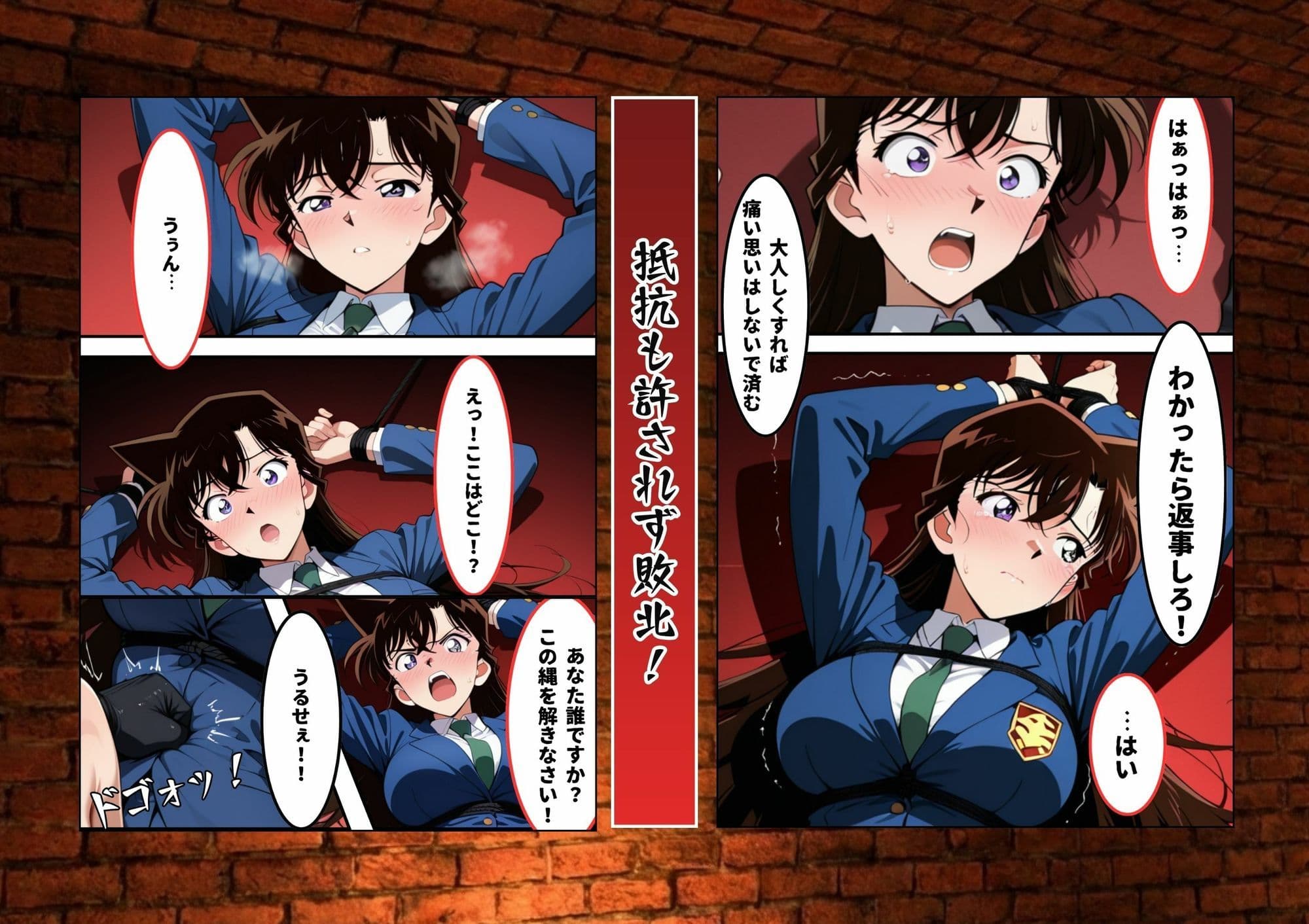 名探偵コカン  漆黒の強●魔（レイパー） サンプル 4