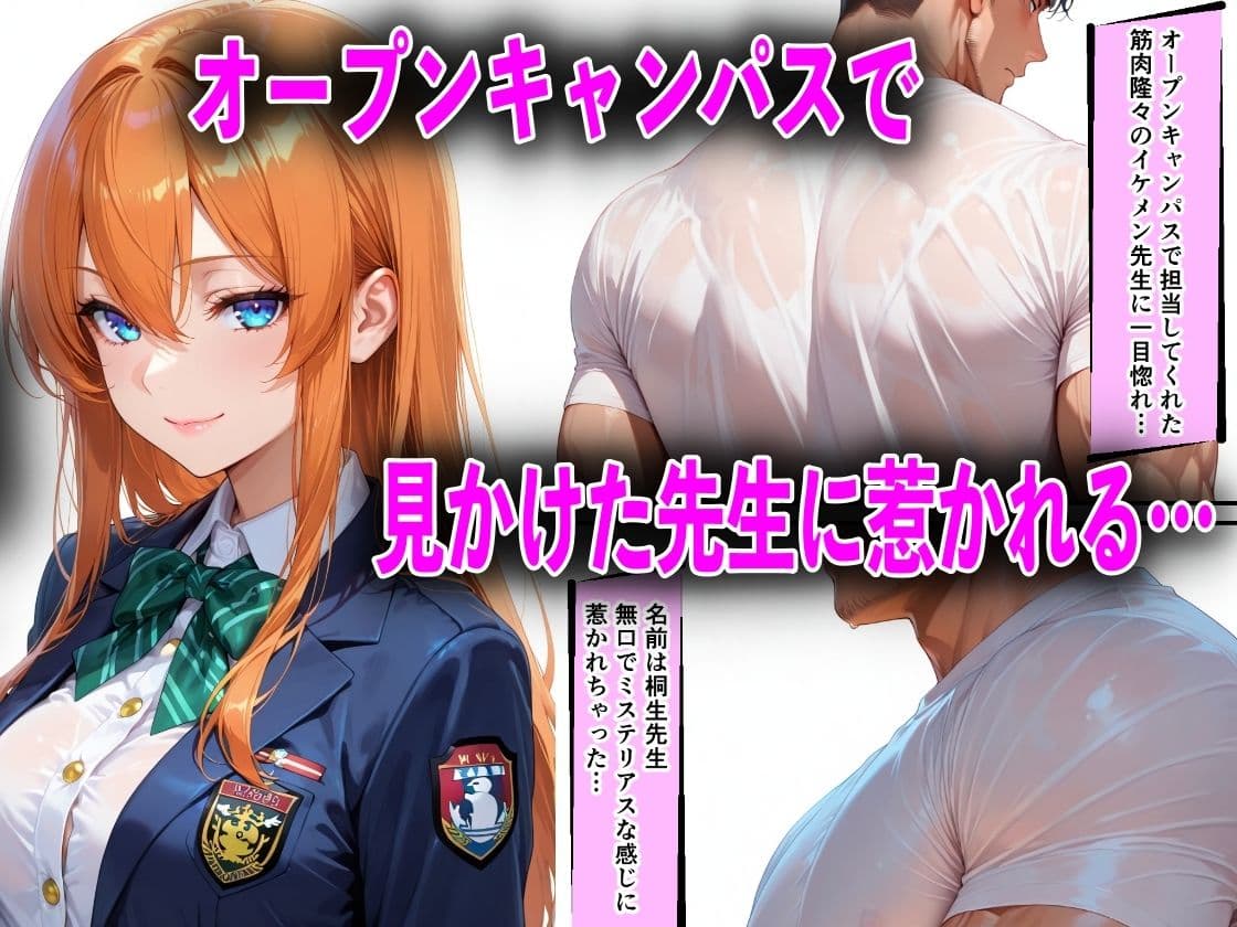 JK入学して気に入った先生を彼女からNTRつもりが逆に変態闇堕ちした件 サンプル 1