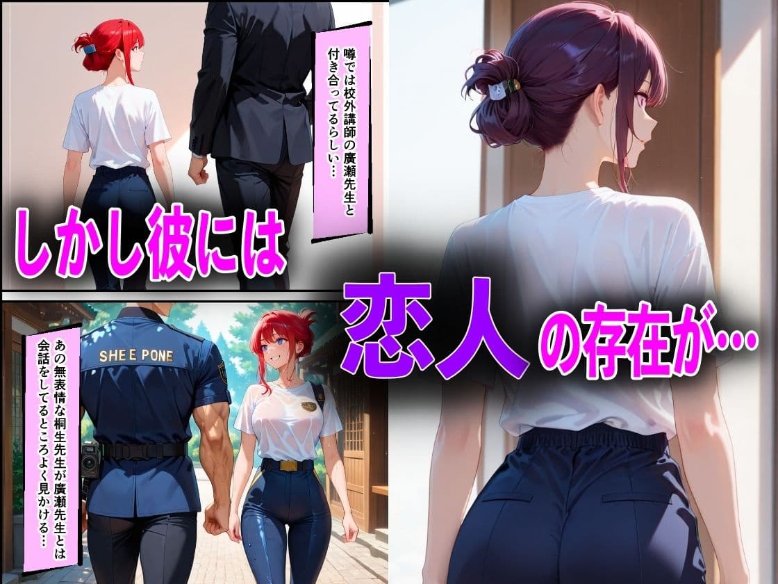 JK入学して気に入った先生を彼女からNTRつもりが逆に変態闇堕ちした件 サンプル 2