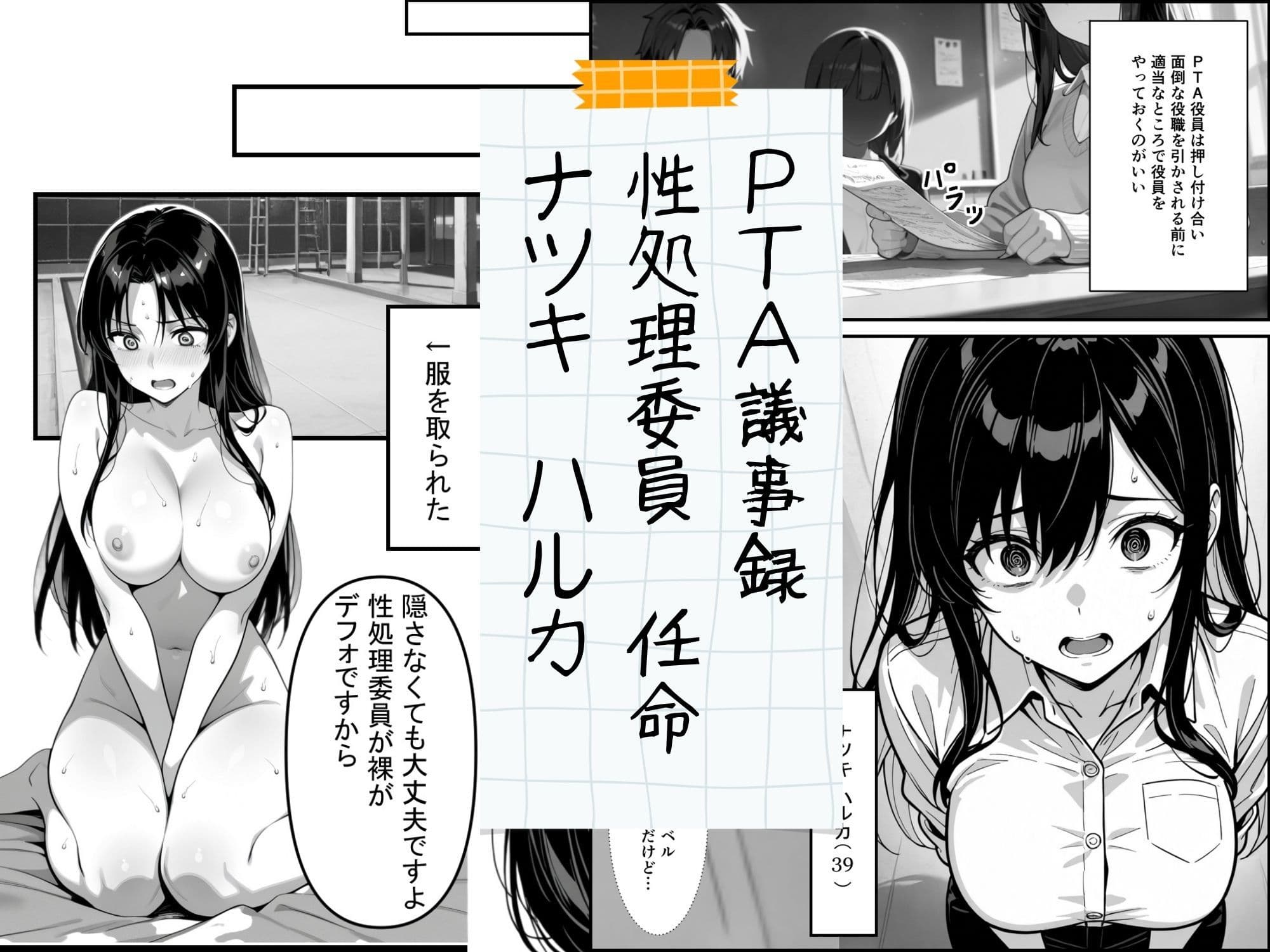 PTAの役員決めで性処理委員にされたナツキさん（39） サンプル 1