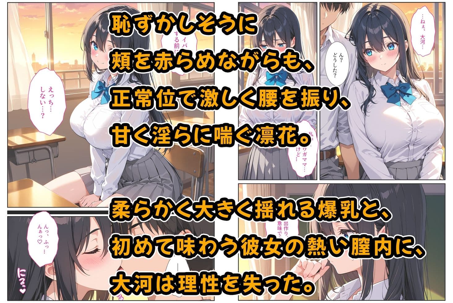 卒業式に処女をくれた爆乳幼馴染がAV女優になっていたので俺の愛とセックスで取り戻す! サンプル 2