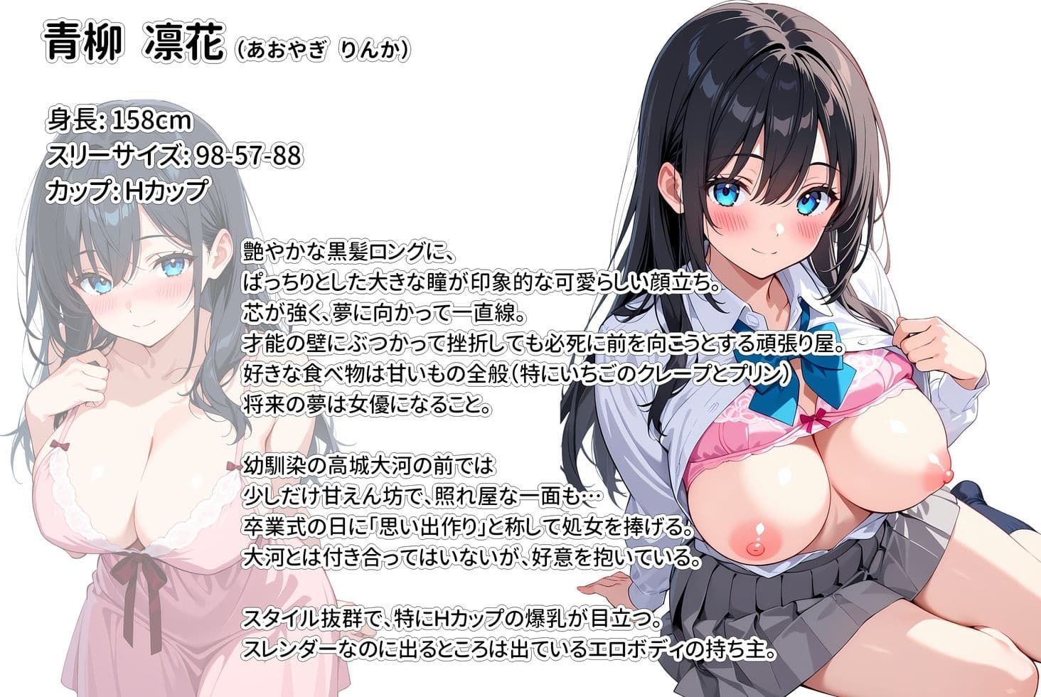 卒業式に処女をくれた爆乳幼馴染がAV女優になっていたので俺の愛とセックスで取り戻す! サンプル 10