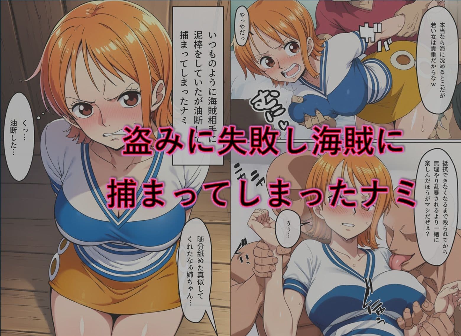 捕まった泥棒猫の末路 サンプル 1