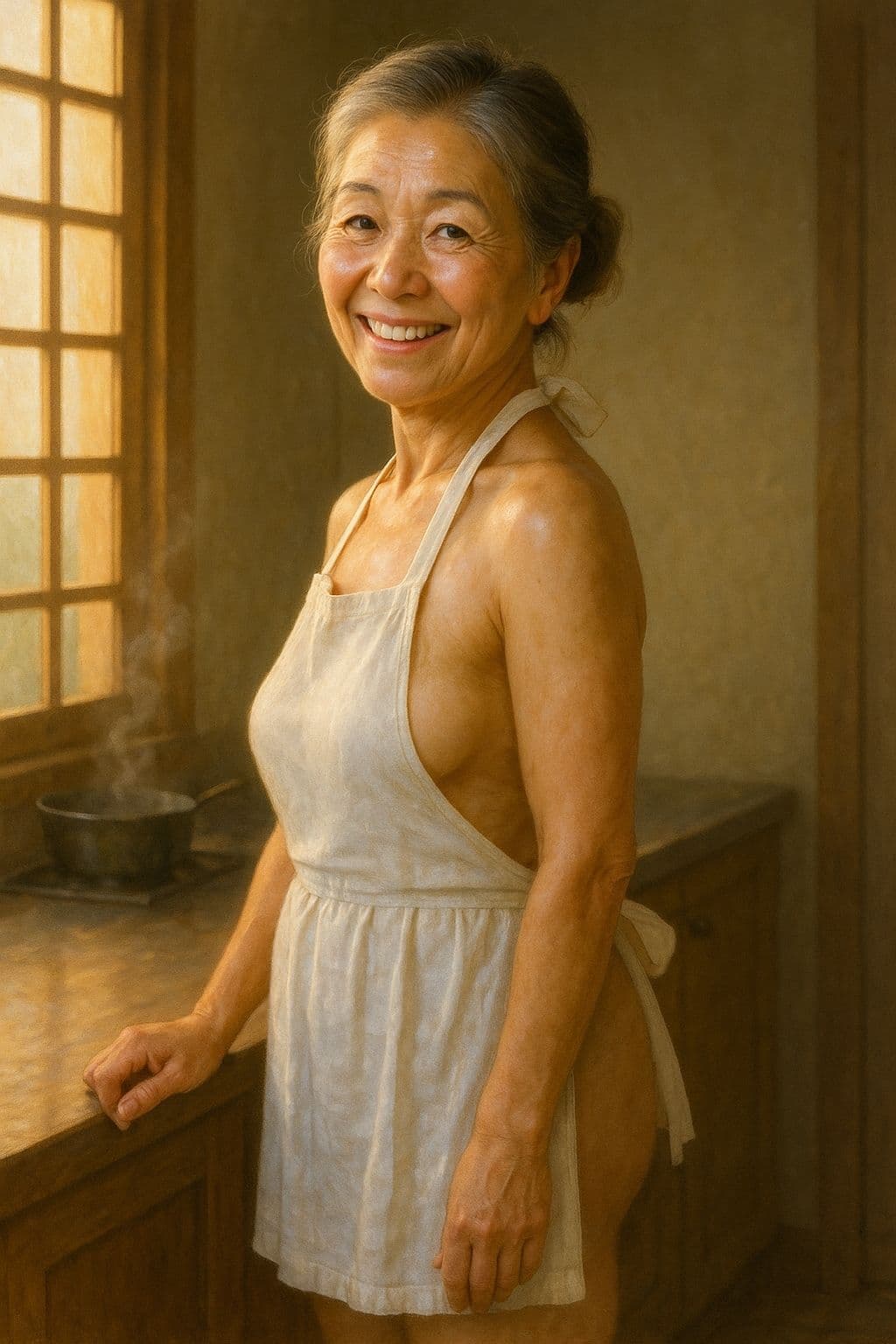 妙子と弘 6  割烹着の朝──75歳、まだ滲む女 サンプル 5