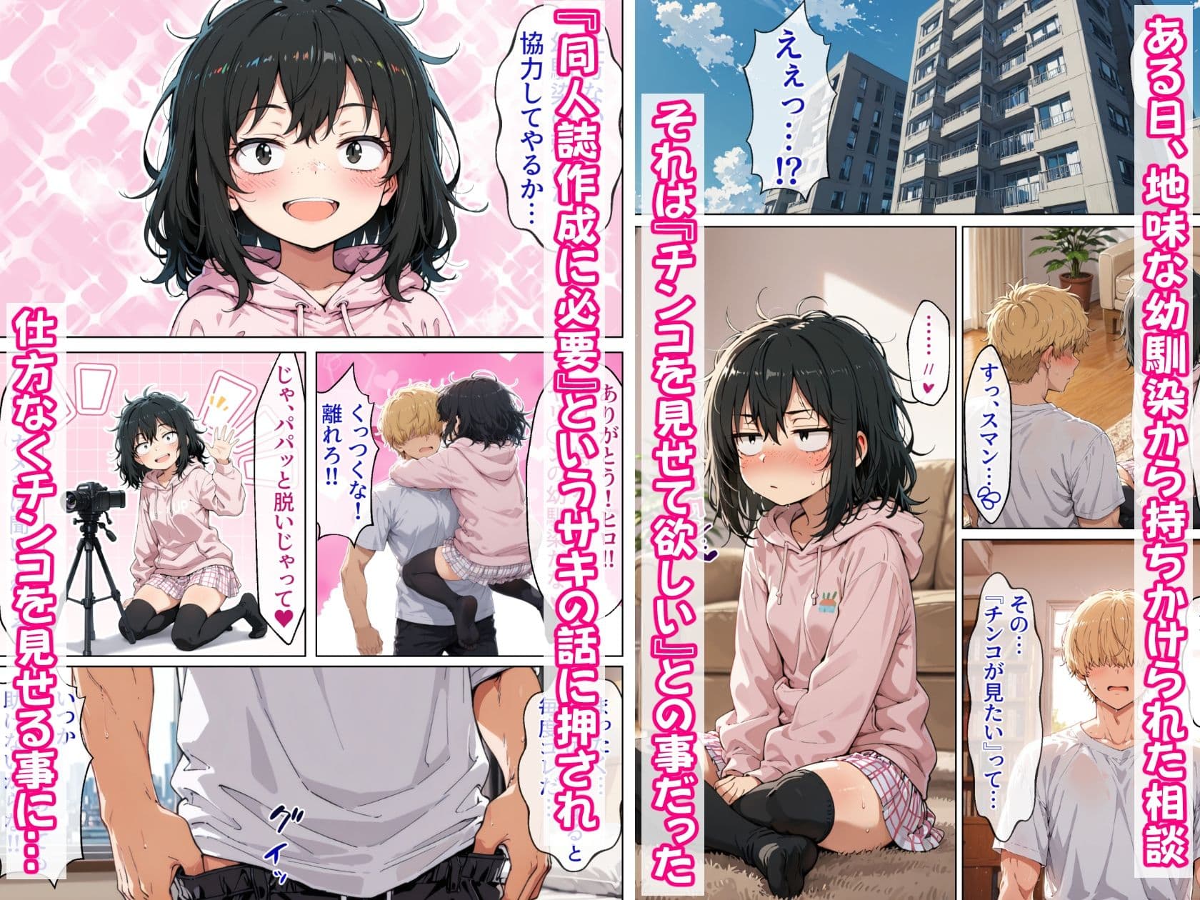 地味な幼馴染はエッチの虜になる サンプル 1