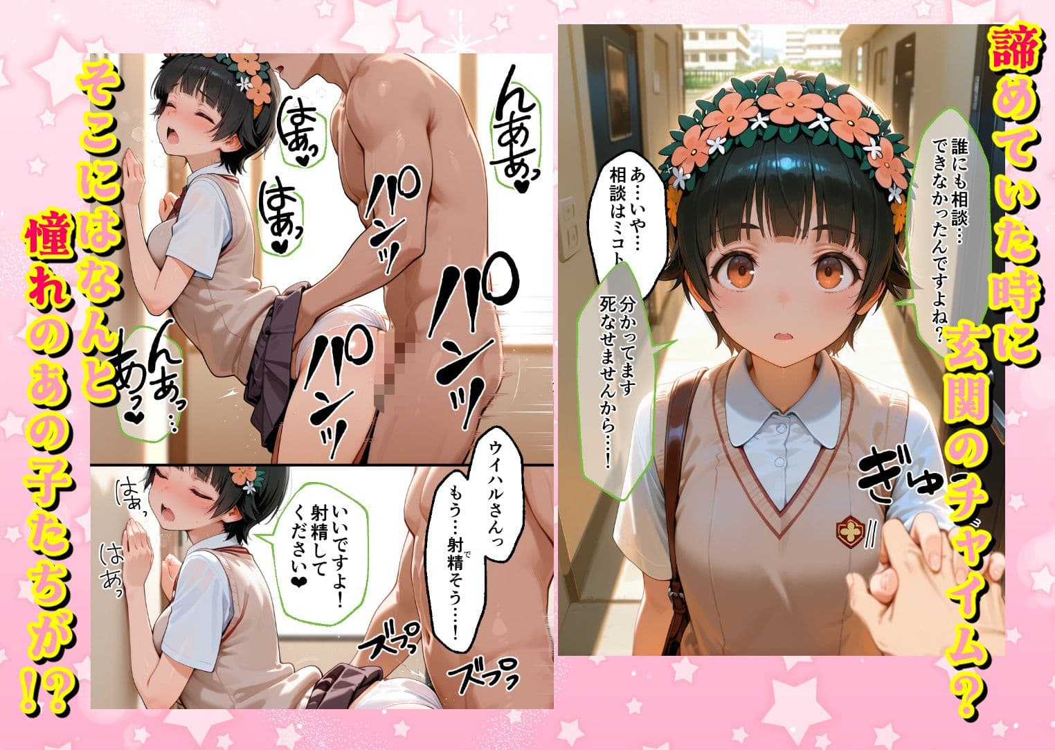 ヌプヌプしないと〇ぬ病気になりハメまくり救済(はーと)ハーレム性活 僕の部屋がヤリ部屋化…!? 能力者編 サンプル 2
