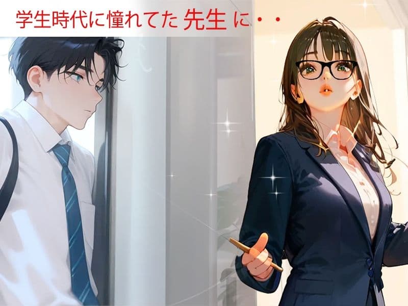 憧れの先生に久しぶりに会ったら二日酔いなのに迎え酒飲まされて.. サンプル 1