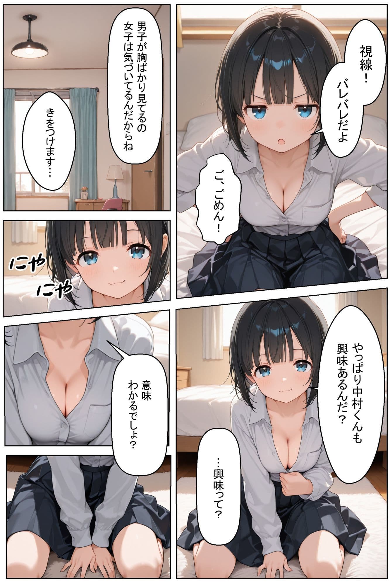 初めてできた彼女は巨乳のクラスメイトでした サンプル 7