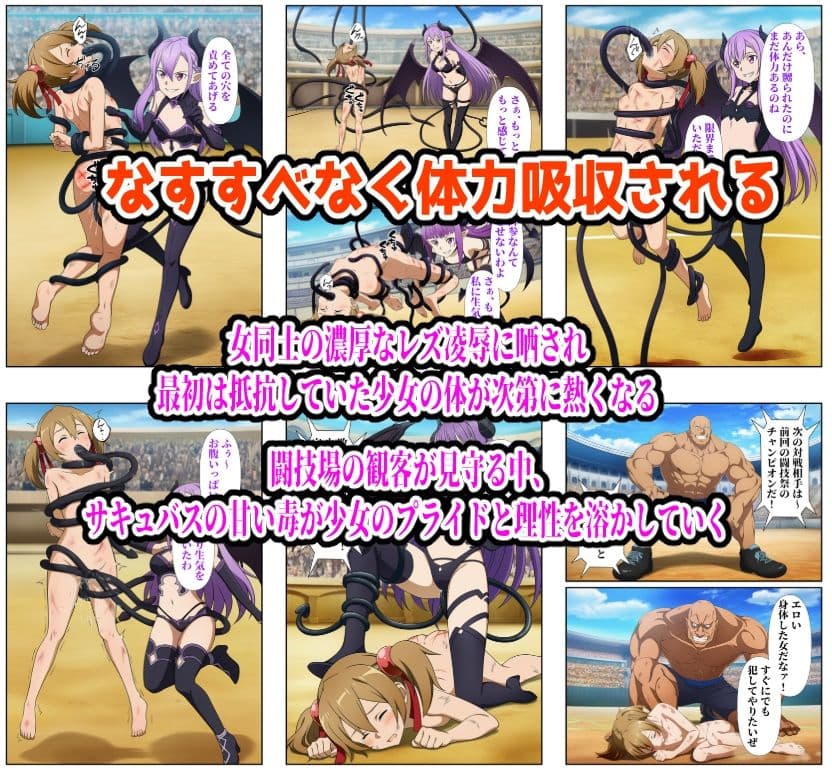 闘技場敗北ヒロイン（SAO編） サンプル 6