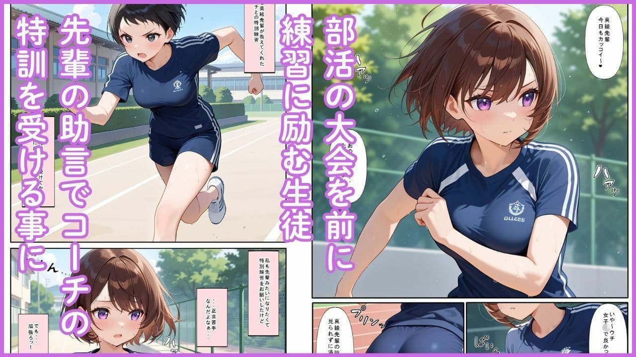 悪徳コーチの卑猥な特訓 サンプル 1