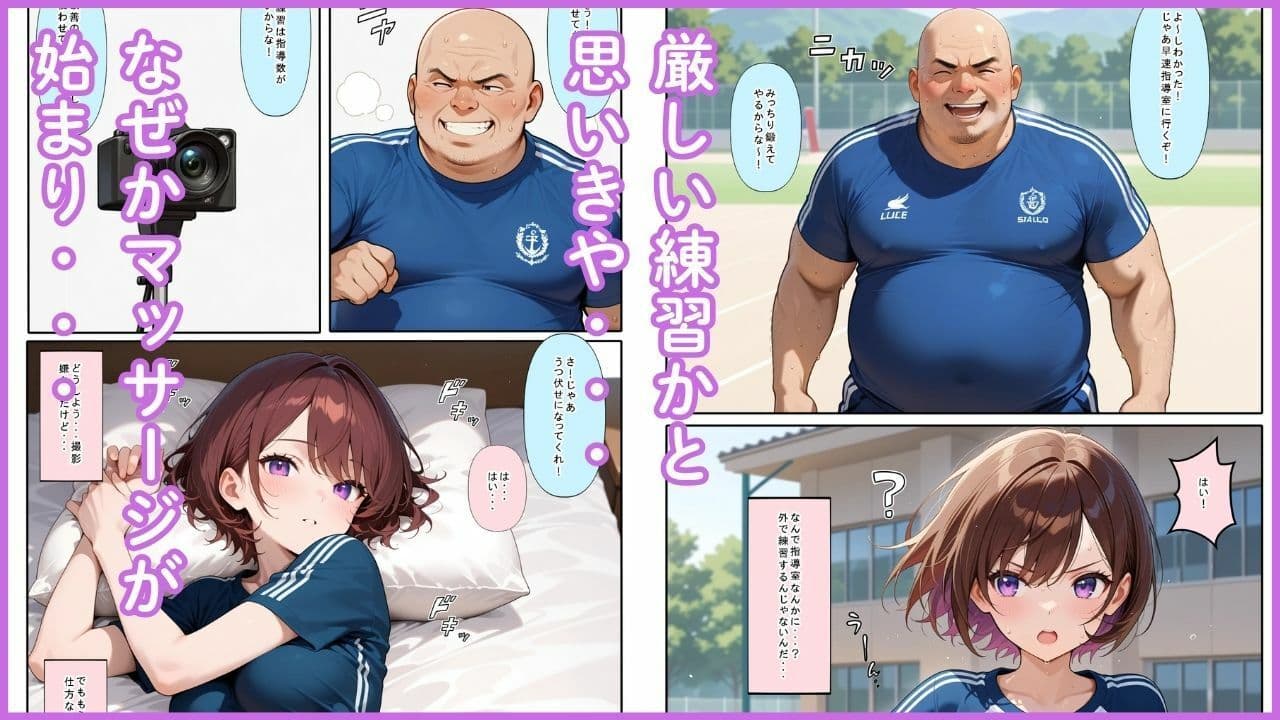 悪徳コーチの卑猥な特訓 サンプル 2