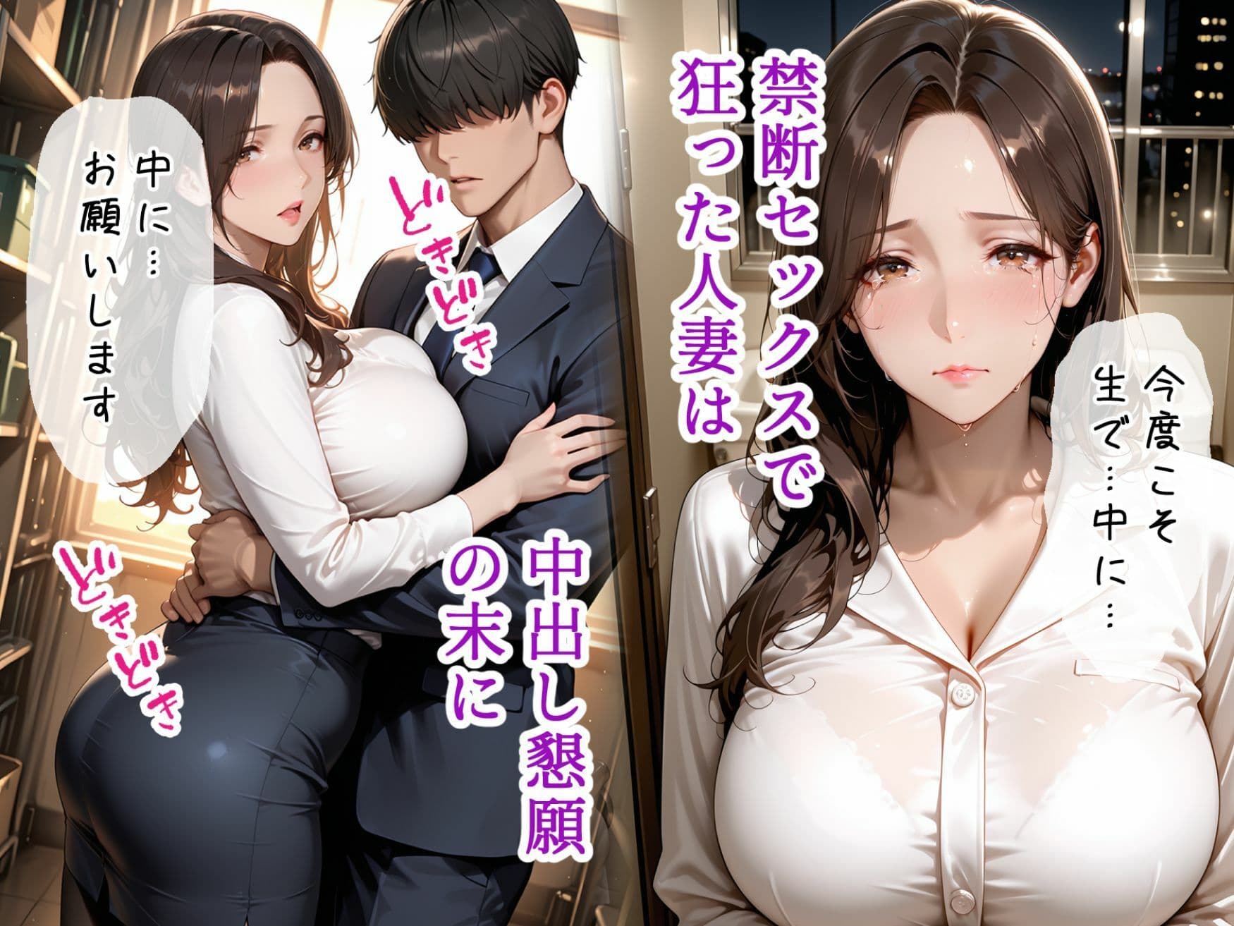 オフィスの彼女2  妊娠中出しで夫を捨てチョーカー人妻になった私 サンプル 2