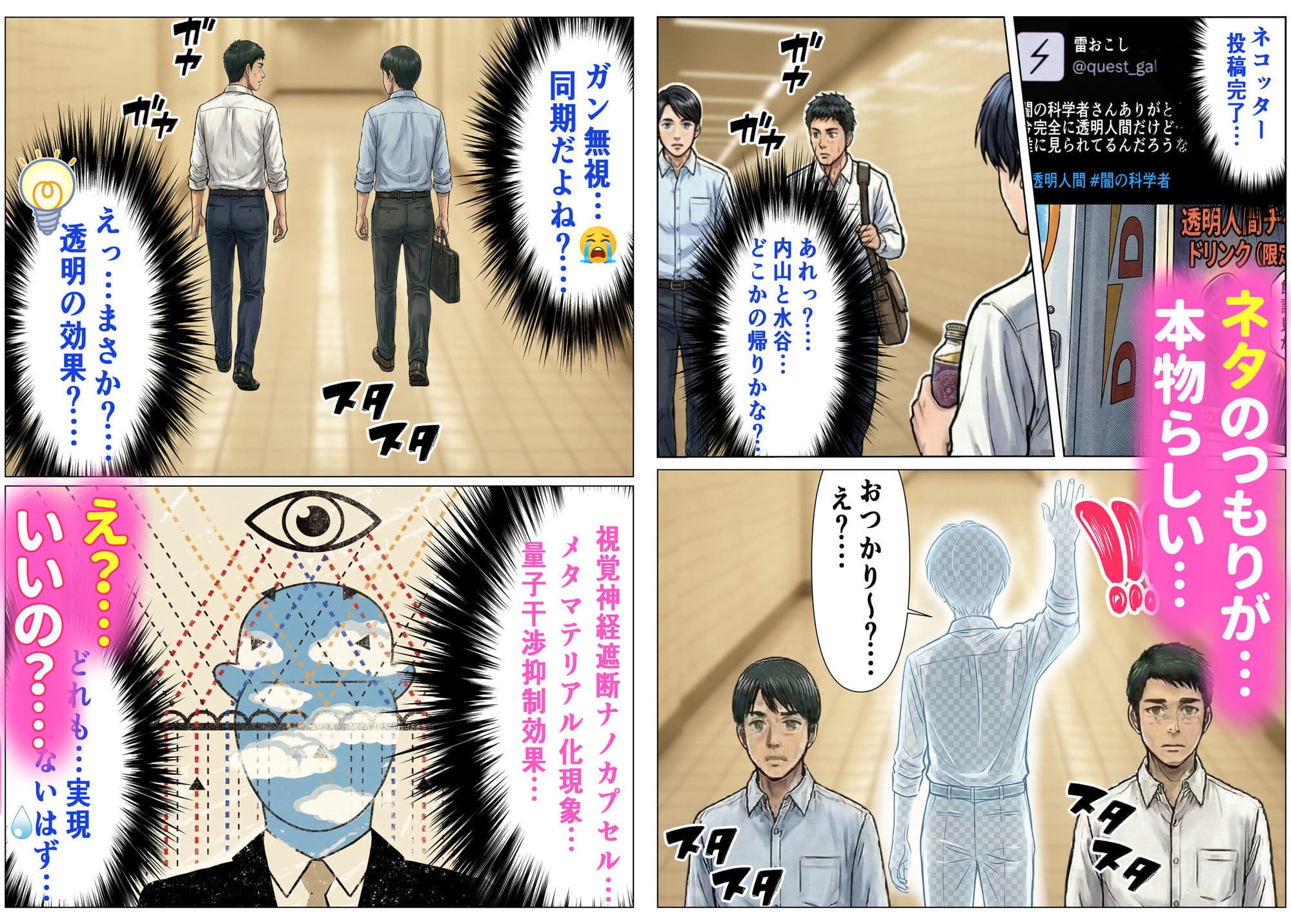 透明人間ドリンク サンプル 3