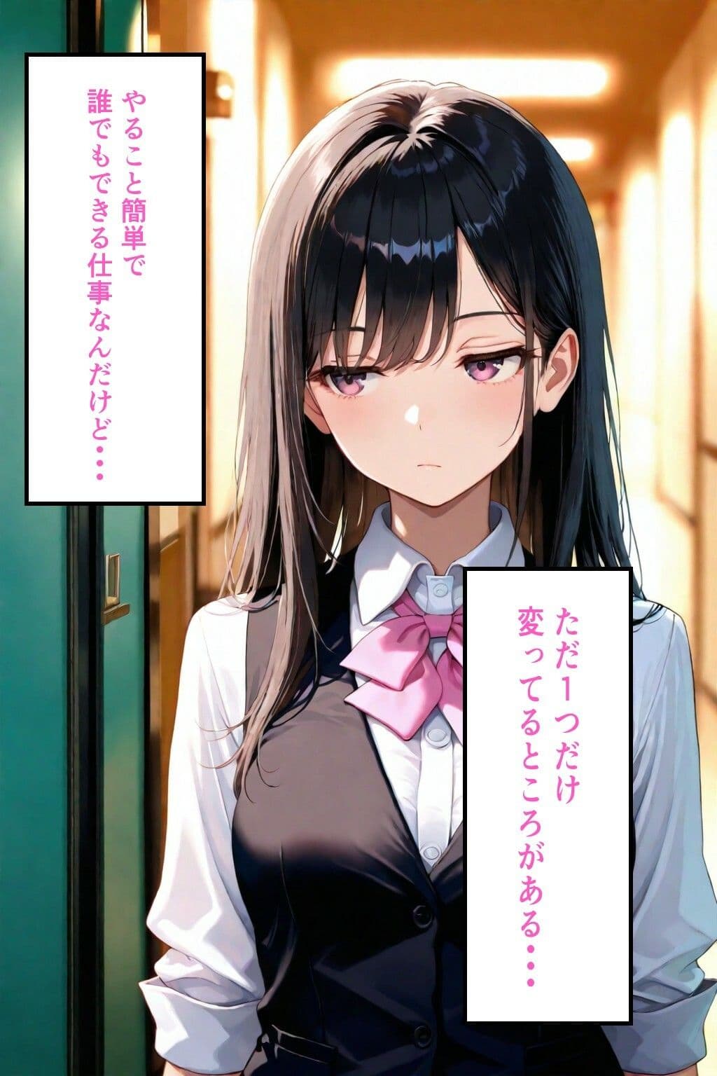 無気力受付嬢の’えっちな特別セックスサービス’ サンプル 4