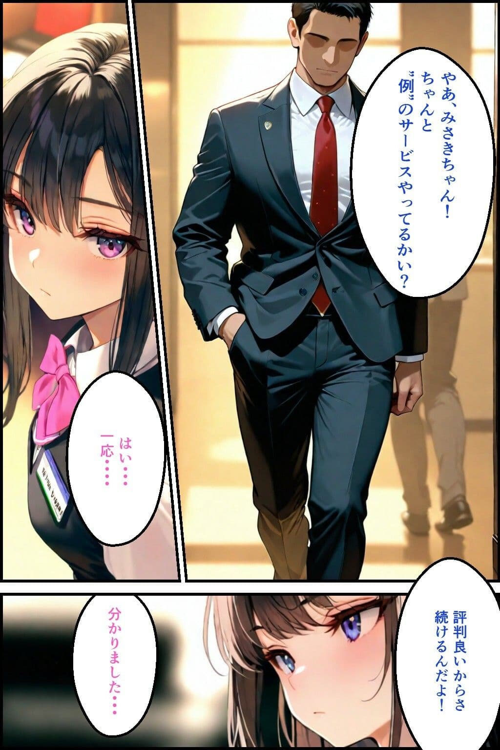 無気力受付嬢の’えっちな特別セックスサービス’ サンプル 5