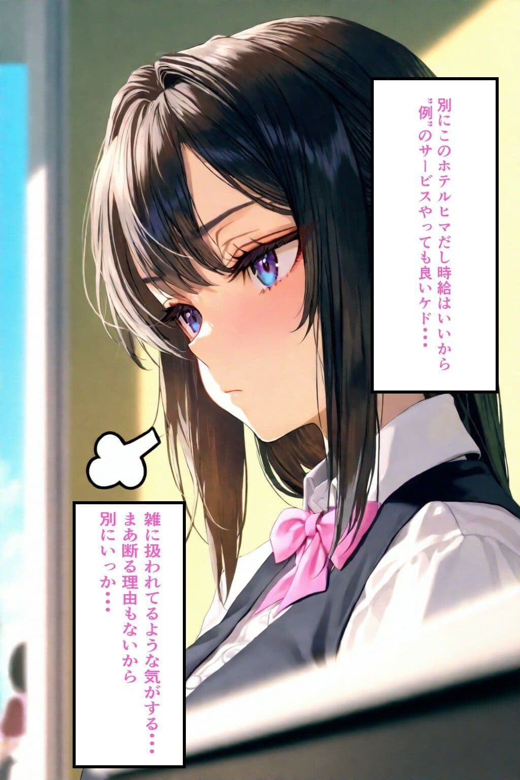 無気力受付嬢の’えっちな特別セックスサービス’ サンプル 6