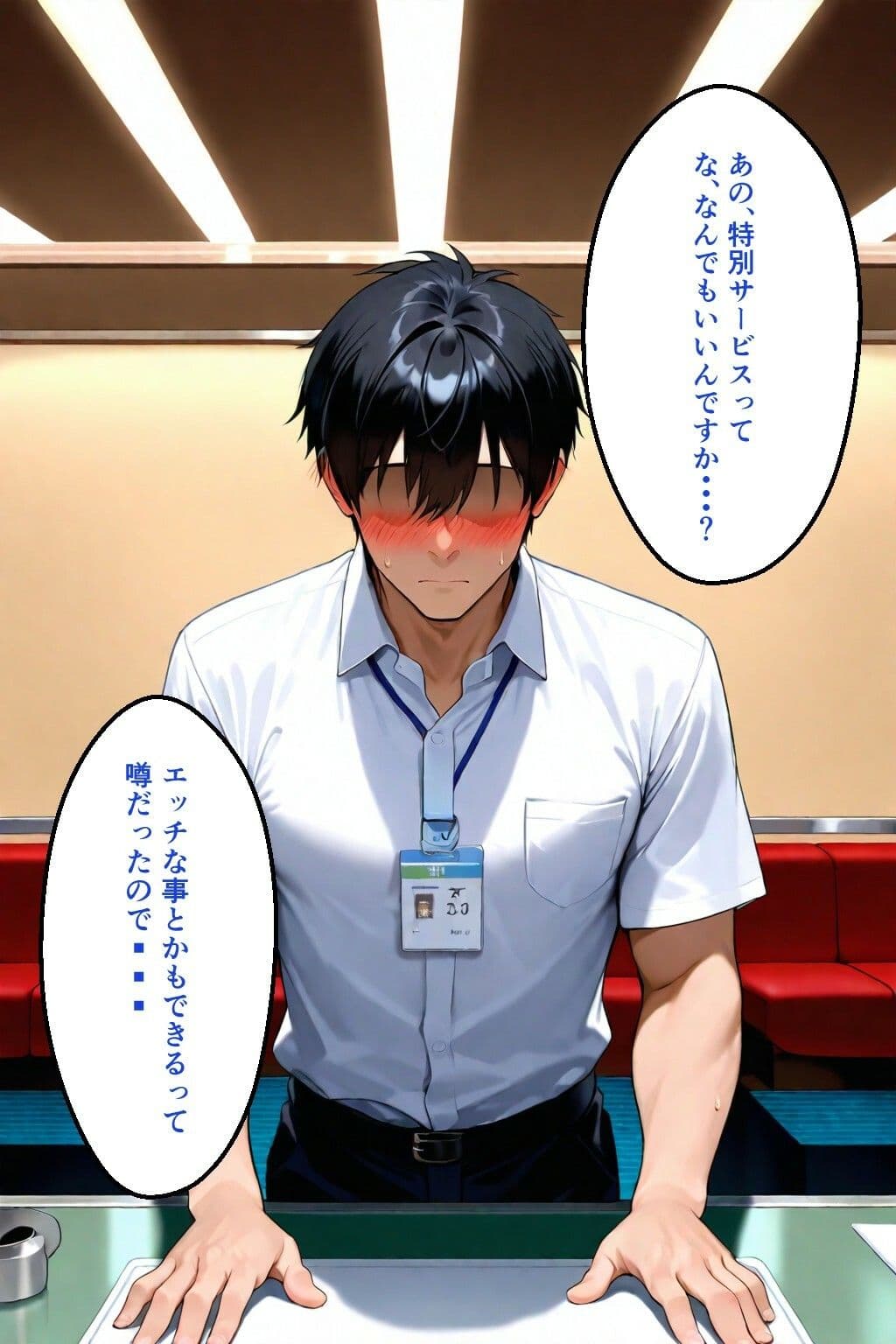 無気力受付嬢の’えっちな特別セックスサービス’ サンプル 7