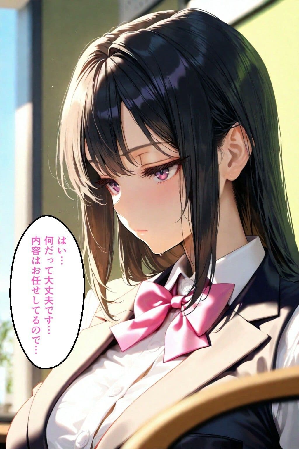 無気力受付嬢の’えっちな特別セックスサービス’ サンプル 8