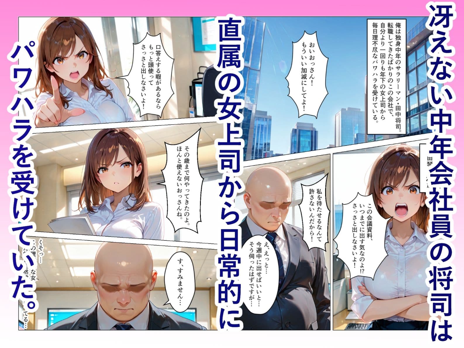 爆乳パワハラ上司の弱みを握ったので、セーラーコスさせて孕ませた話 サンプル 1
