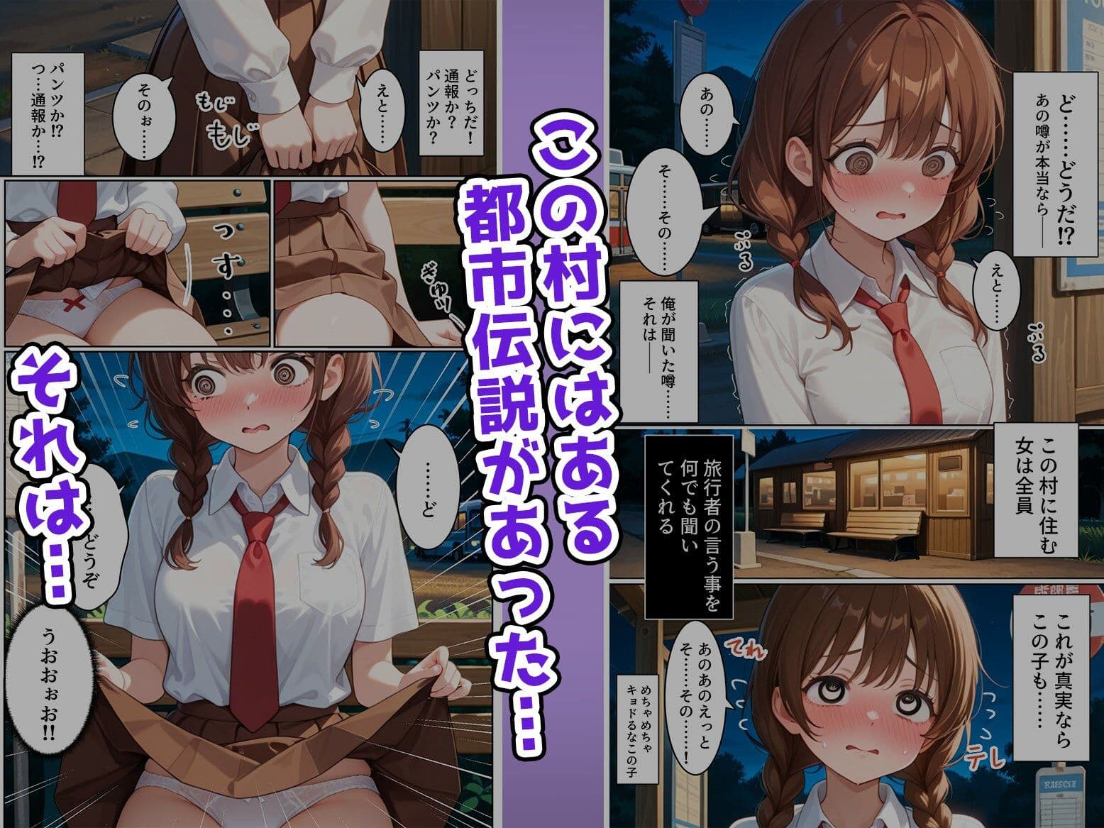 言いなり村〜この村の女は「なぜか」何でもしてくれる〜 サンプル 1