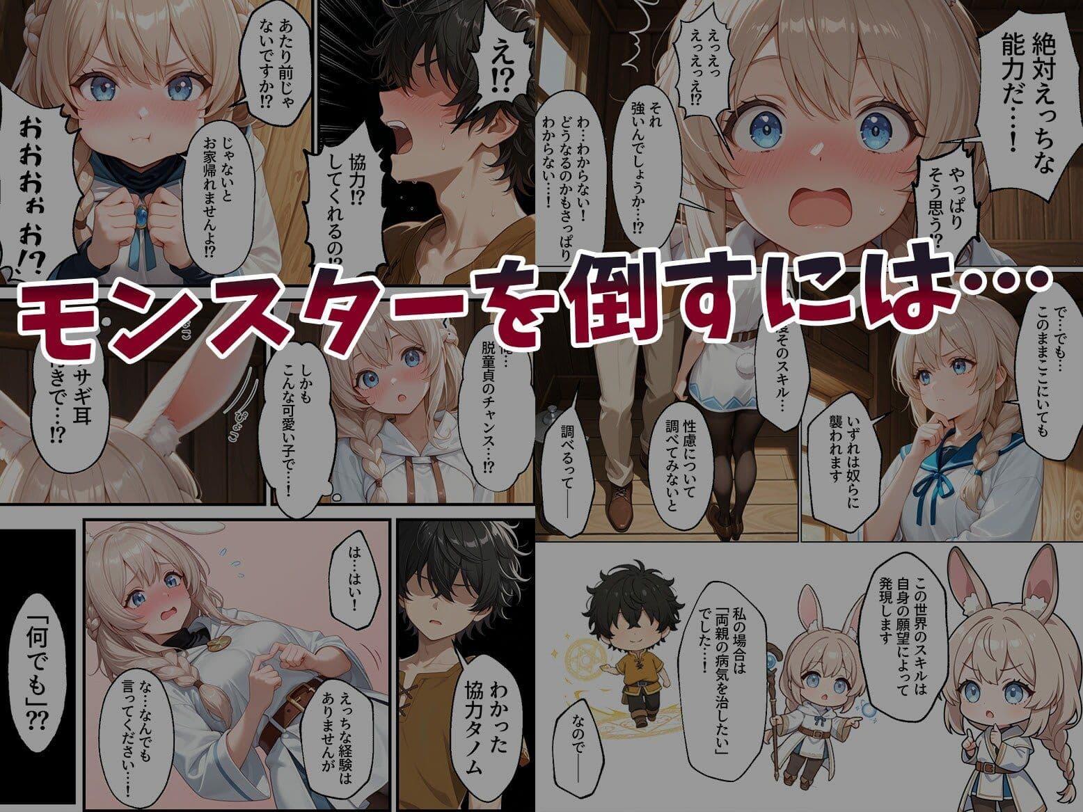 童貞転生 〜異世界転生した俺のスキルが性虜だった件〜 サンプル 4