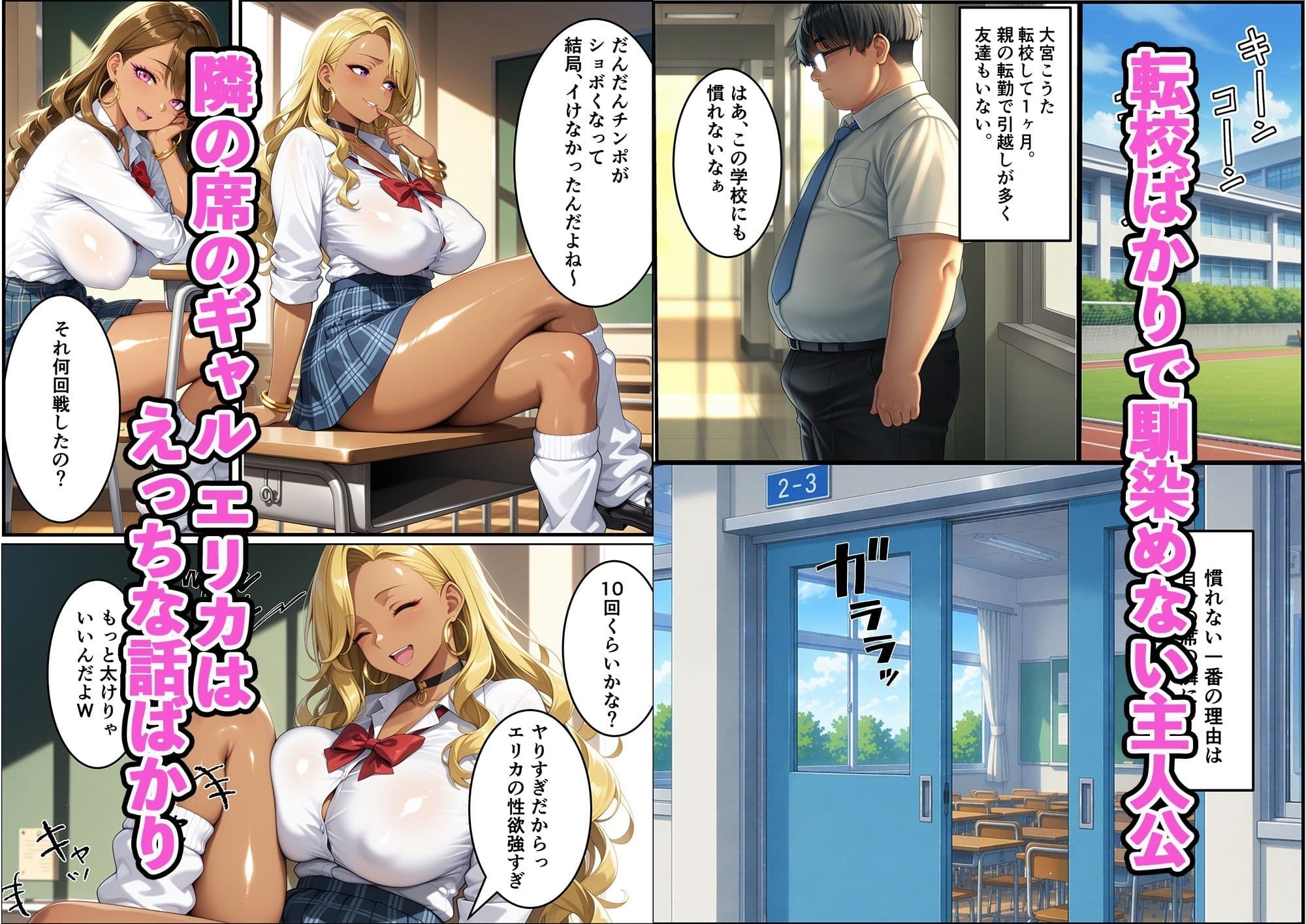 性欲強すぎるビッチなギャルが陰キャオタクに完堕ちする話 サンプル 2