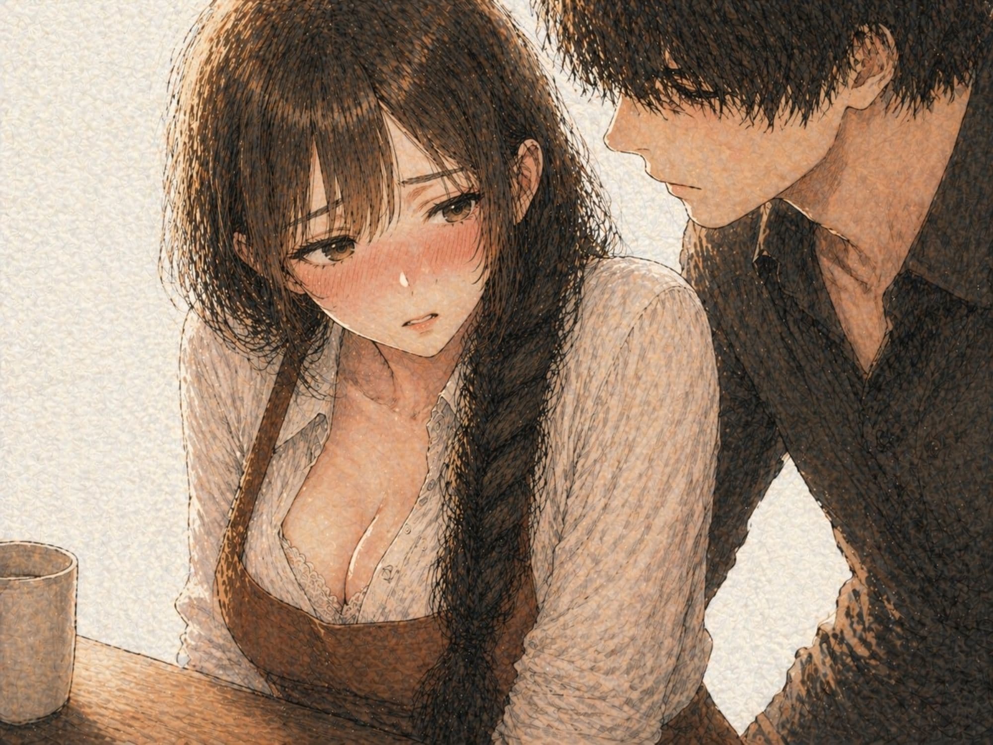 処女の奇妙な冒険 ―カフェの先輩に、優しくされて帰れなかった夜― サンプル 3