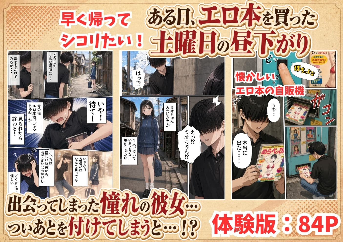 【昭和編】想いを寄せていたクラスメイトが中年メタボ教師（BMI40）と肉体関係だった件 サンプル 4