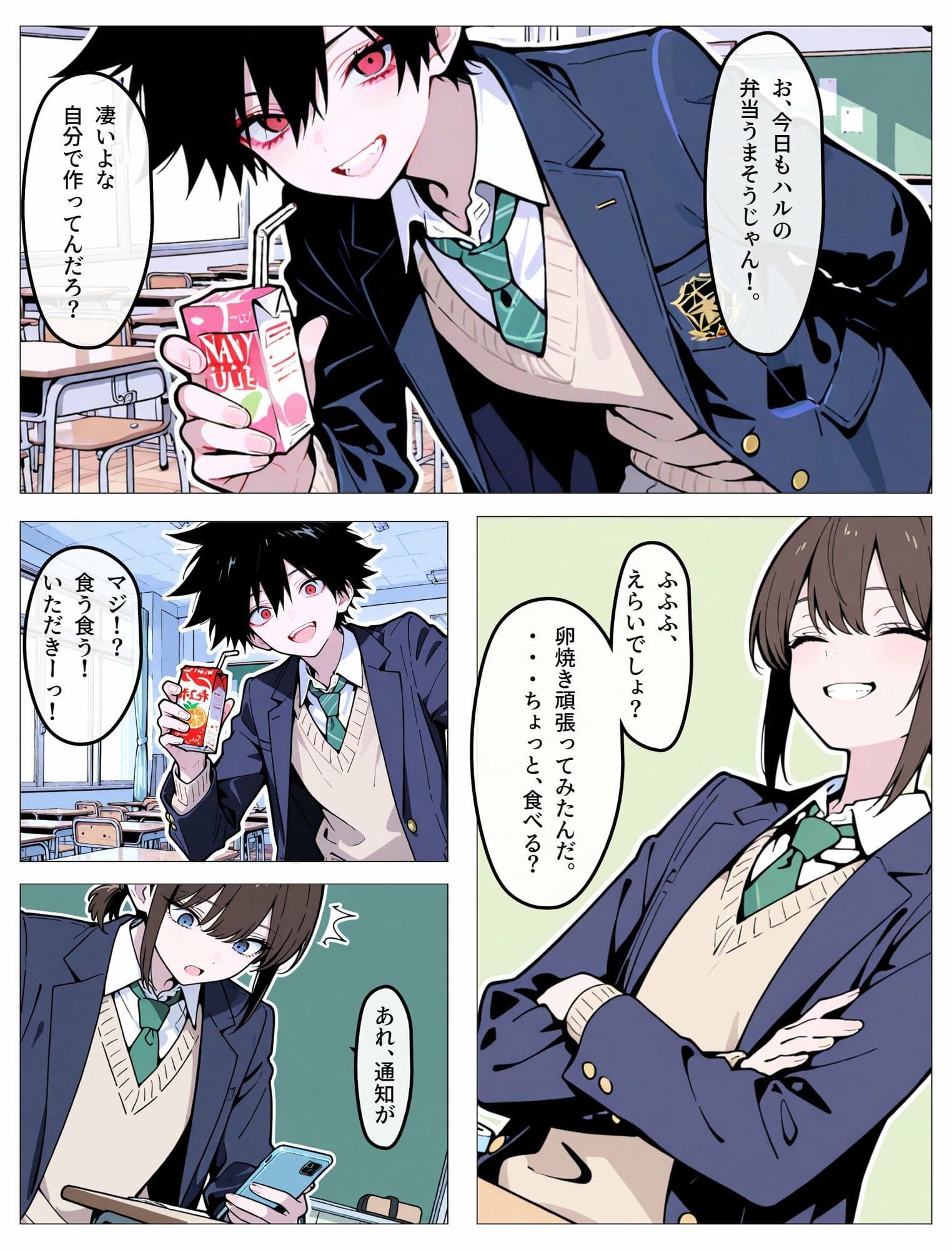 親友への恋心を隠す女装男子の裏垢がバレた日 サンプル 1