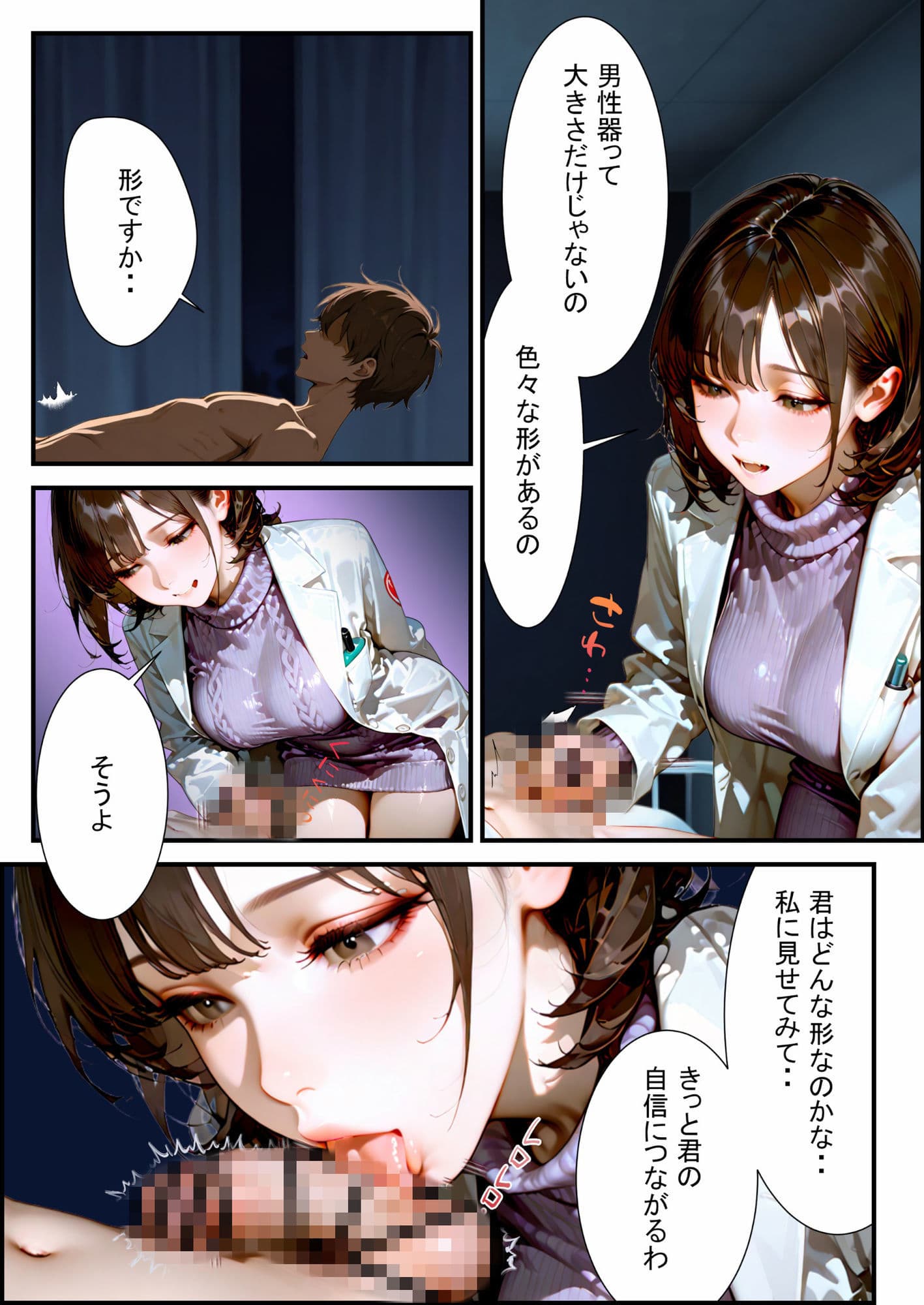 保健室の先生に悩み相談してみた サンプル 5