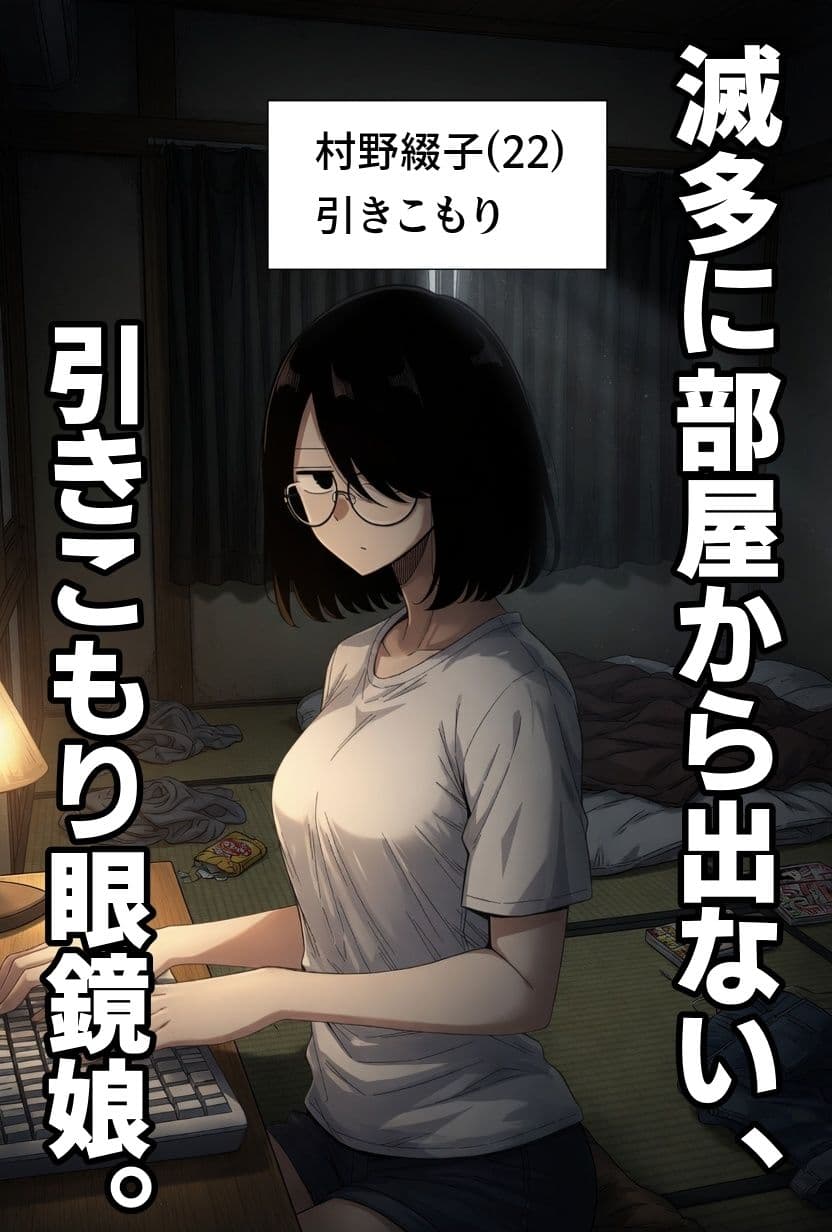 引きこもり女に餌付けしてたら、セックスさせてくれるようになった。 サンプル 1