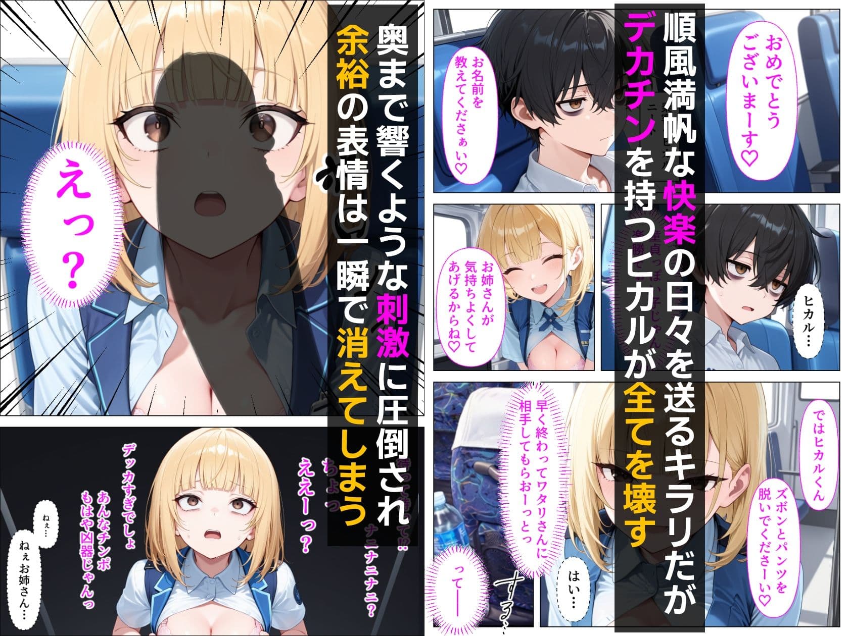 淫乱ギャルバスガイド汁まみれご奉仕ツアー_連日お客に潮だく中出しセックスされる話 サンプル 5