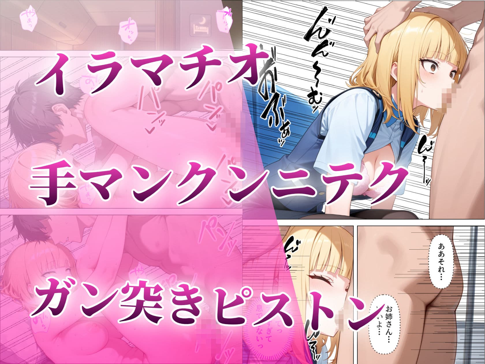 淫乱ギャルバスガイド汁まみれご奉仕ツアー_連日お客に潮だく中出しセックスされる話 サンプル 8