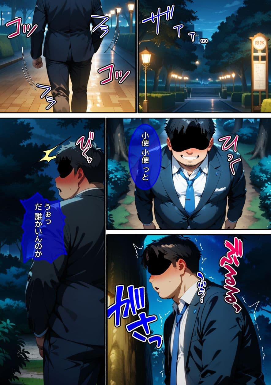 【漫画】ホームレス女を壊した話 サンプル 2