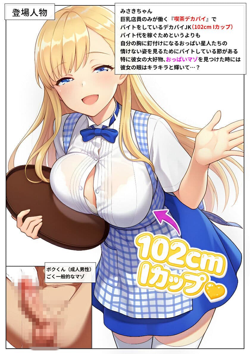 喫茶デカパイには裏オプがある サンプル 1