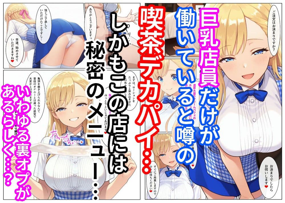 喫茶デカパイには裏オプがある サンプル 2