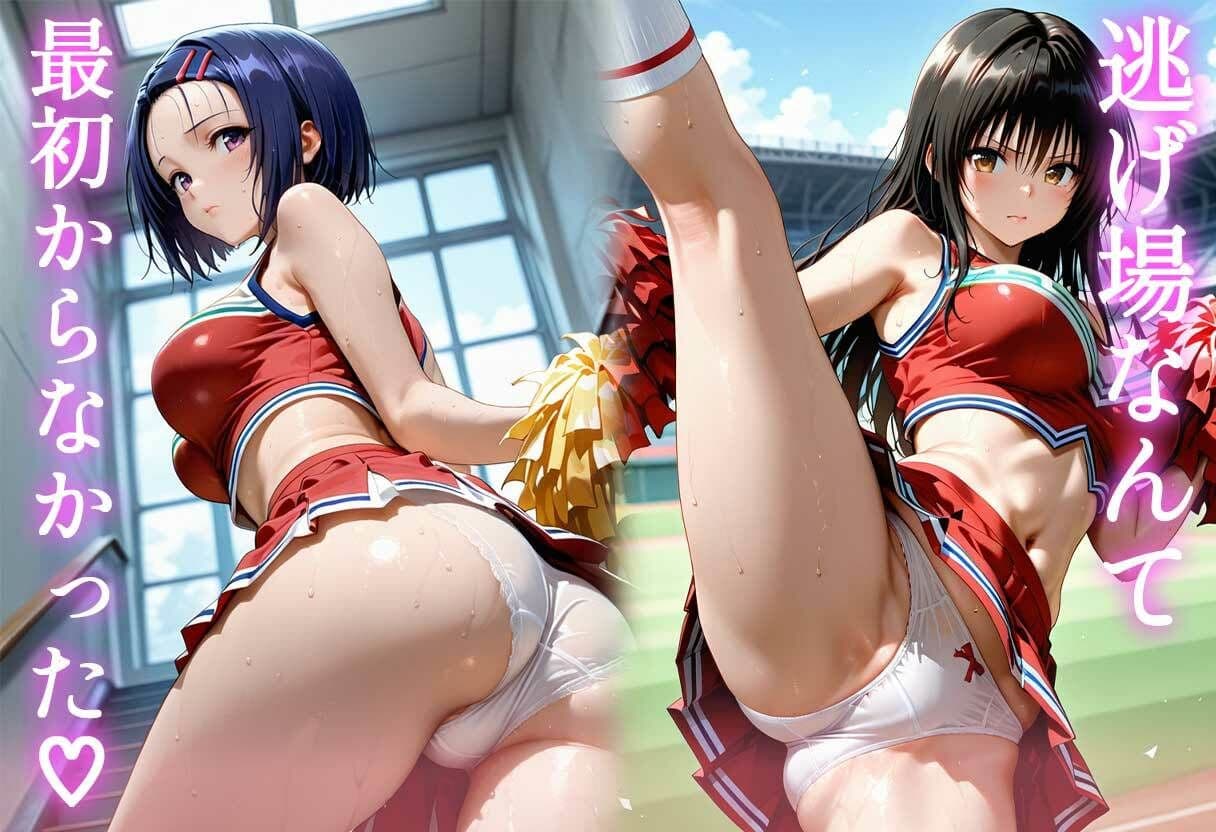 【禁断のレッスン】チアリーダーと顧問のガチエロ指導 サンプル 5